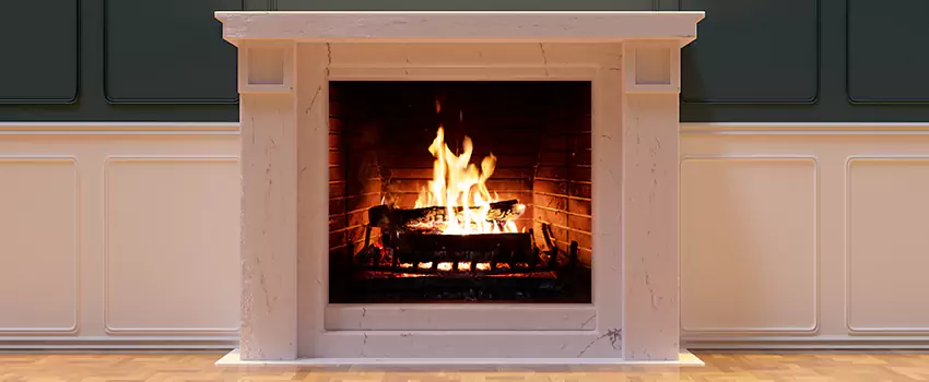 Decorative Electric Fireplace Installation in Corpus Christi, Texas