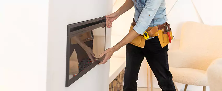 Metal Fireplace Installation in Corpus Christi, Texas