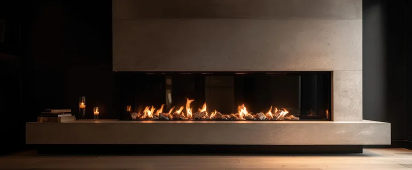 Gas Fireplace Ember Bed Design Services in Corpus Christi, Texas