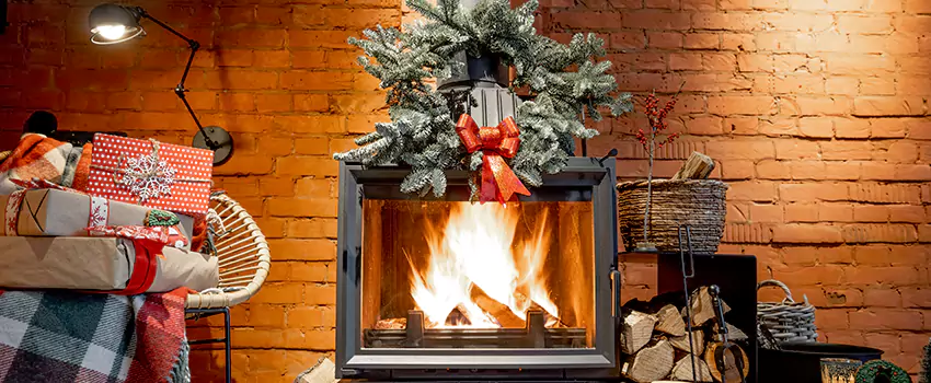 Travis Industries Linear Gas Fireplace Installation in Corpus Christi, Texas
