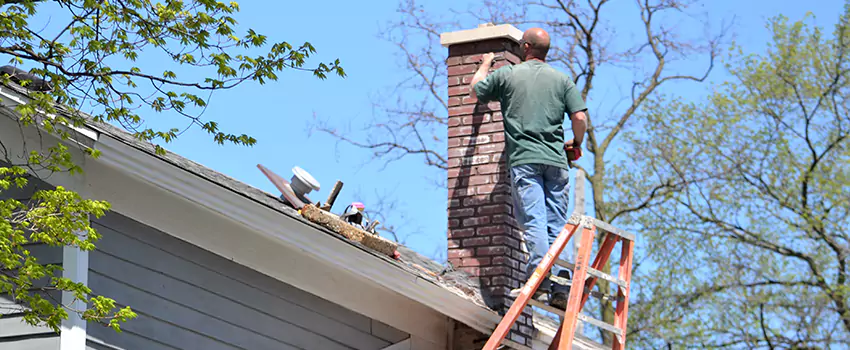 Vinyl and PVC Chimney Flashing Installation in Corpus Christi, TX