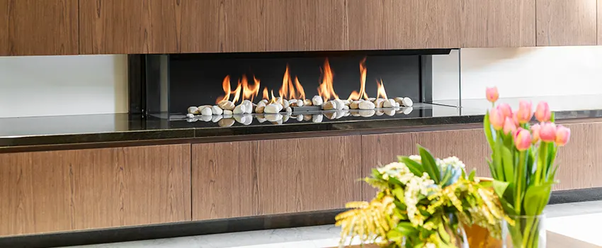 Double-height Fireplace Design Refurbishment in Corpus Christi, Texas